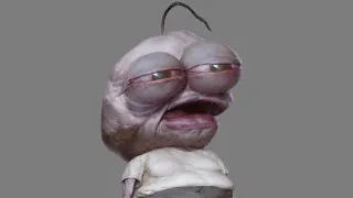 Depressed Pim meme card, common rarity