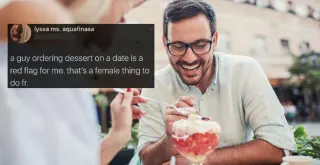 Dessert Is Gay meme card, common rarity