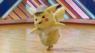 Detective Pikachu Dancing meme card, common rarity
