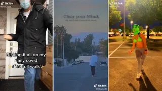 Dice Roll Walk meme card, common rarity