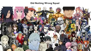 Carte meme « Did Nothing Wrong » Squad, rareté commune