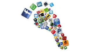 Digital Footprint meme card, common rarity