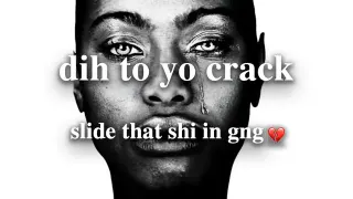 Carte meme Dih To Yo Crack / Slide That Shi In Gng 💔, rareté commune