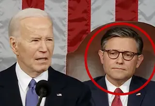 Carte meme Disappointed Mike Johnson, rareté commune