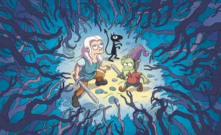 Disenchantment meme card, common rarity