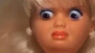 Disgusted Barbie meme card, common rarity
