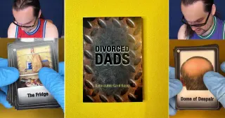 Carte meme Divorced Dads Trading Cards, rareté commune