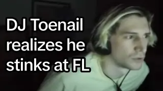 DJ Toenail / xQc Making Beats meme card, common rarity