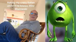 Carte meme « Do You Know Mike Wazowski? » Prank, rareté commune