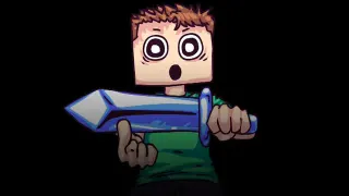 Carte meme Do You Like My Sword, My Diamond Sword / "I Can Swing My Sword", rareté commune