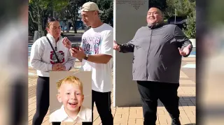 Do You Think This Guy Had a Glow Up Or a Glow Down? meme card, common rarity