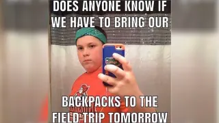 Does Anyone Know If We Have To X Tomorrow meme card, common rarity