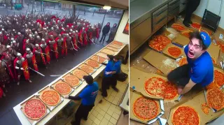 Domino's Pizza AI Images meme card, common rarity
