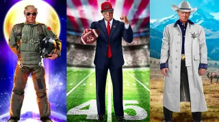 Donald Trump NFTs meme card, common rarity