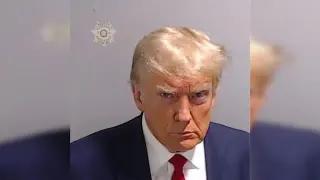Donald Trump's Mugshot meme card, rare rarity
