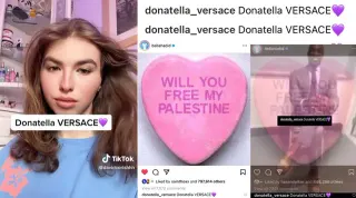 Carte meme donatella VERSACE 💜, rareté rare