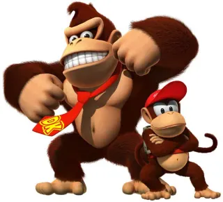 Carte meme Donkey Kong, rareté rare