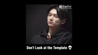 Don't Look at the Template meme card, common rarity