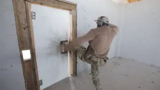 Door Kick Tutorial meme card, common rarity