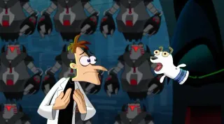 Dr. Doofenshmirtz "If I Had A Nickel" meme card, epic rarity