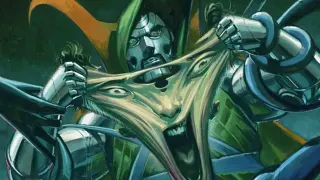 Carte meme Dr. Doom Ripping Mr. Fantastic In Half, rareté commune