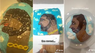Drake Cake / 'Nothing Was the Same' Cake Trend meme card, common rarity