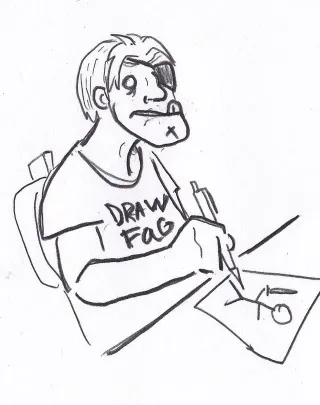 Carte meme Drawfag, rareté commune