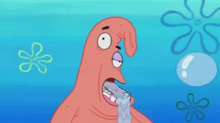 Carte meme Dumb Patrick / Patrick Drooling, rareté commune