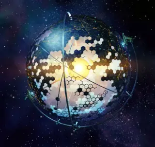 Dyson Sphere meme card, common rarity