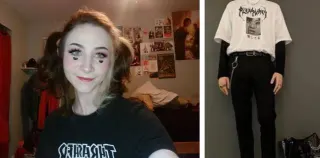 E-girl / E-boy meme card, rare rarity