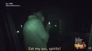 Eat My Ass, Spirits! meme card, common rarity
