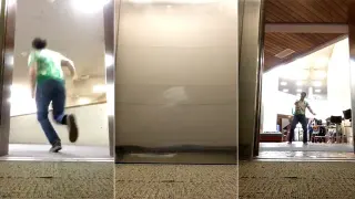 Carte meme Elevator "Woah" Challenge, rareté commune