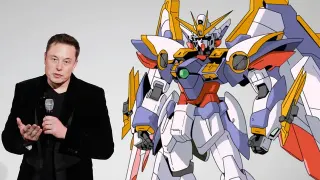 Elon-chan meme card, rare rarity