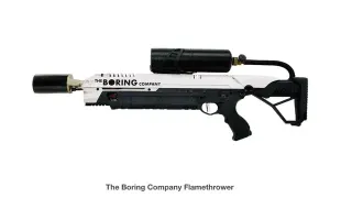 Elon Musk Flamethrower meme card, common rarity