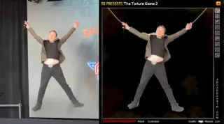 Carte meme Elon Musk’s Awkward Jump Torture Edits, rareté commune