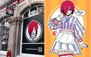 Emo Wendy's meme card, common rarity