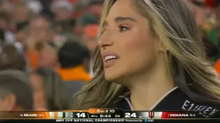 Carte meme ESPN Shows Abella Danger at CFP National Championship, rareté commune