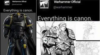 Everything Is Canon meme card, common rarity