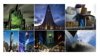 Evil Buildings meme card, common rarity
