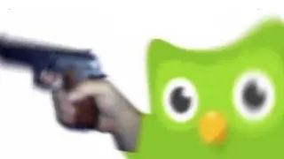 Carte meme Evil Duolingo Owl, rareté épique