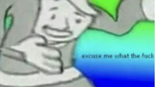 Excuse Me What the Fuck meme card, epic rarity