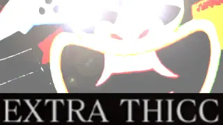 Extra Thicc meme card, epic rarity