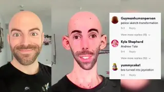 Face Swapping Myself 10 Times meme card, common rarity
