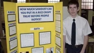 Fake Science Fair Projects meme card, rare rarity