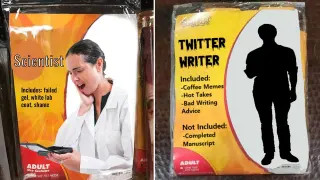 Fake Spirit Halloween Costumes meme card, rare rarity