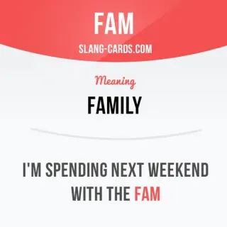 Carte meme Fam, rareté rare