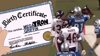 Carte meme Family Guy NFL Edits, rareté commune