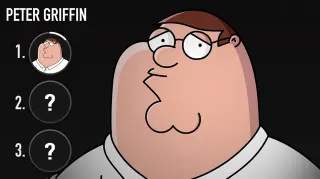 Family Guy Singing Maroon 5's "Memories" meme card, common rarity