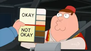 Carte meme Family Guy Skin Color Chart, rareté rare