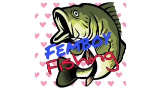 Femgirl Fishing meme card, common rarity